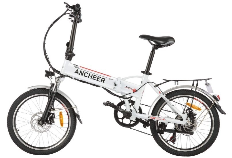 Ancheer Folding City Commuter Electric Bike