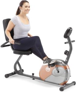 Marcy ME-709 Recumbent Bike for Seniors 