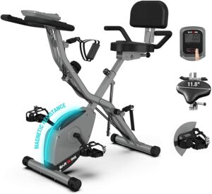 BARWING Foldable Exercise Stationary Bike