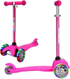 DADDYCHILD Kick Scooter for Toddlers