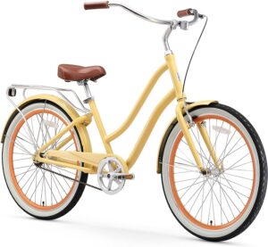 Sixthreezero EVRYjourney Women's 3-Speed Step-Through Hybrid Cruiser Bicycle 